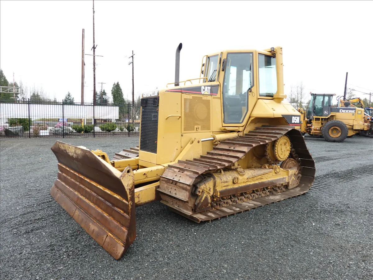 Caterpillar dozer on a Darling Sons equipment listing