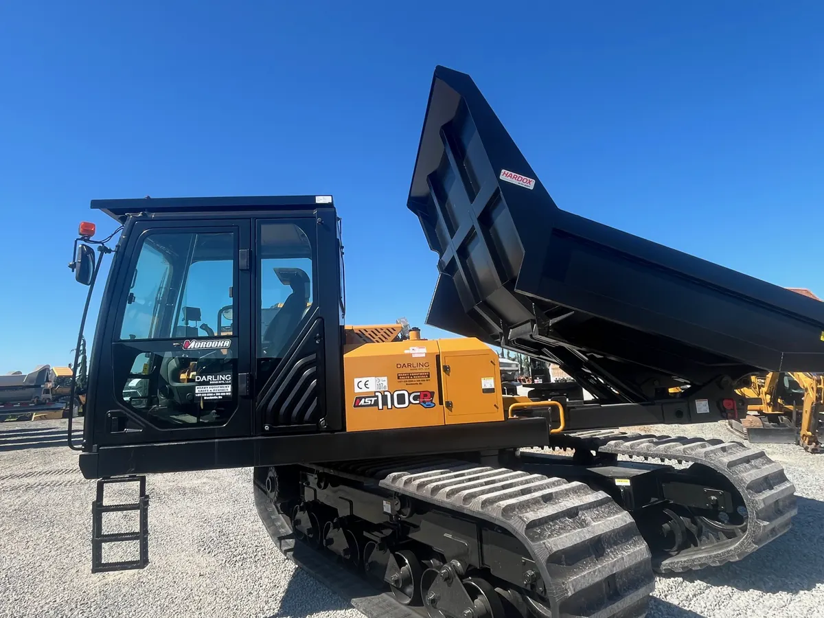 Morooka MST110CR crawler dump carrier